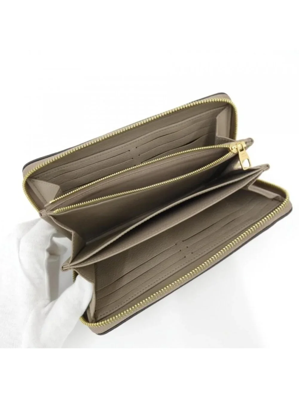 Louis Vuitton Bicolor Monogram Empreinte Zippy Wallet